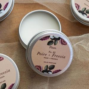 No.02 Poire + Freesia Solid Perfume